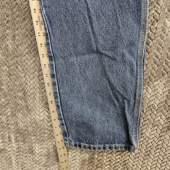 Wrangler Riggs Workwear Jeans Mens 32x34 Utility Carpenter Pants Durable Denim - Picture 3 of 9